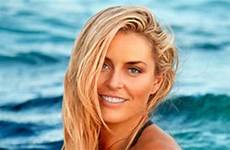 vonn lindsey paint body sports illustrated nothing swimsuit naked totally wearing suit but only si bathing edition