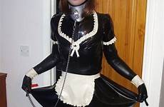 sissy maid latex maids gagged bound crossdress sister