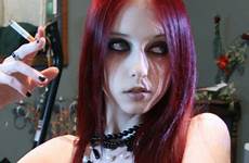 goth vicious liz pale skinny goddess eporner redhead