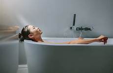 bathtub lying showering relaxation
