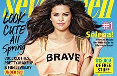 seventeen selena gomez magazine march issue she love katy bieber perry reveals advice gets gotceleb says cover brave talks breakups