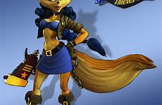 carmelita fox sly montoya cooper forums character movie games girls characters file 3d deviantart foundry choose board luxology face