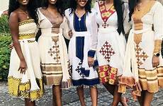habesha abyssinian ethiopian dress traditional clothing woman beautiful wedding