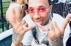 tyga kylie partying subscription launching