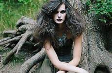 dark nymph photography aesthetic woods visit fashion editorial forest shoot choose board