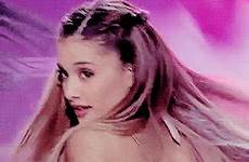 ariana grande gif performance visit flip hair