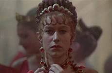 caligula mirren helen caligola savoy dame toole mcdowell frockflicks malcolm gielgud unedited