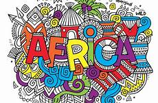 africa adult coloring adults pages