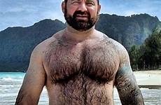 osos peludos bearded beefy shirtless machos