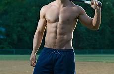 baseball guys sports men sexy muscle shirtless players hot boy hunk fit boys pants athletic player abs shirt bat 2009