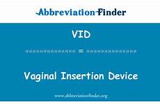 insertion vaginal vid