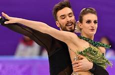 papadakis gabriella malfunction french nip skater skating olympia cizeron eistanz flashes skaters guillaume albtraum erlebt eis pyeongchang embarrassing khou eurosport