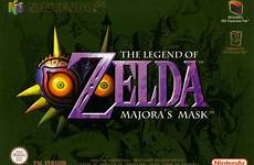 mask zelda legend cover majora 64 nintendo box majoras 2000 game pal mobygames front covers scan back