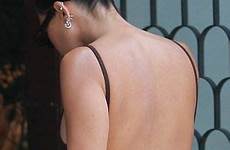 kourtney cleavage bodysuit baring flaunts tight grabbing dailymail