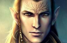 fantasy portraits character elf male dragon portrait elven rpg drawing dark characters dnd elves ranger inar dalish keeper age druid