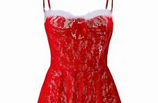 sexi babydoll costumes lace erotic lingerie porno transparent mini christmas sexy cute red women hot