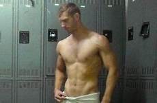 locker room jock male towel shirtless athletic