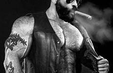 cigar beefy bearded chested cigars muscle