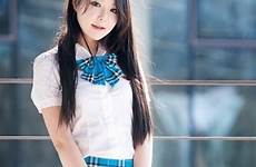 school asian girl girls cute beautiful women skirts schoolgirls outfits outfit mini fashion