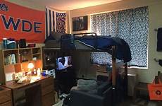 dorm room rooms guys college guy bed cool high setup hill loft space fuss lofted beds awesome