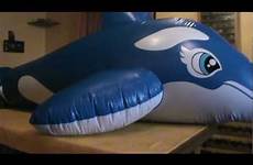 inflatable whale inflation giant