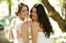 lesbian wedding poses lgbt marriage dress dresses photography bride visit choose board