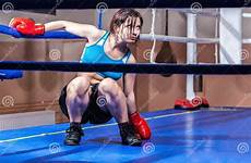 boxing girl female boxer ring stock professional royalty shutterstock