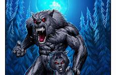 werewolves werewolf fantasy horror creatures female vampires artwork vampire comic deviantart moon night comics darkness wife mythical lycans saved wolves