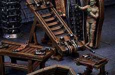 torture chamber games racks miniatures scale tools victims mantic