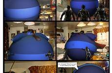 blueberry inflation kristina pg chew inflated catsuit