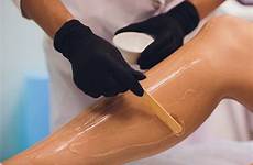 depilation epilation depilatory applicator applying cosmetologist gloves sugaring