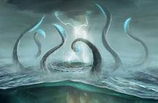 monster tentacles portal creature