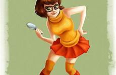 velma scooby doo sexy dinkley cartoon fanart choose board costume