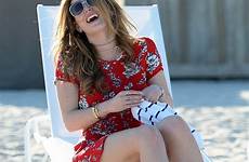 bella thorne mini beach skirt red miami sister who time day gotceleb seems almost comes works holiday every another perfect