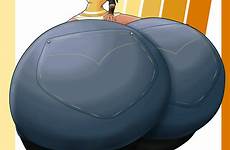 butt anime inflation ass deviantart huge april expansion body girl bigger blueberry big neil cartoon sequence real meme game commission