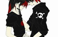 emo cute anime couple drawings couples gothic yaoi girl emos goth manga guy boy guys quotes boys relationship people wallpaper