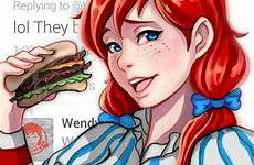 wendys meme wendy anime caiman girl fan comic pool memes twitter deviantart fast food battleships kancolle belated rehost visit versión
