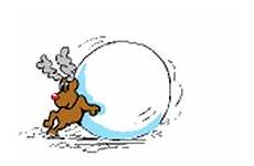 snowball animate inverno giphy vianoce dyr jule reindeer reindeers vesele mrw webgrafica hellokids