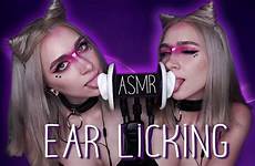 asmr licking mouth sounds