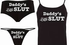 slut little girl daddy baby party camisole color set ddlg hen boyshort bdsm thong matching choices bachelorette panties short boy