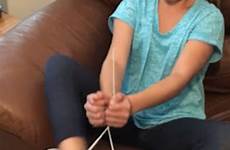 legs ties child her knees move next against online bend lift floor off