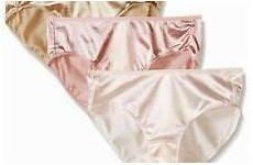 satin hanes panties stretch size women shiny glossy hipster colors nwt