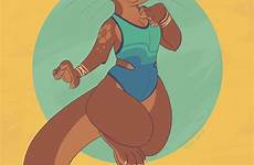 otter furry anthro drawing swimsuit oc sexy twitter character zootopia furries otters bf article choose board