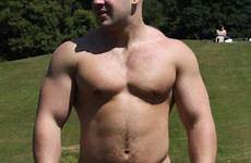 beefy shirtless stocky hairy muscles athletic cubs conundrum cro magnon