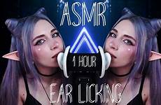 ear asmr licking kissing compilation