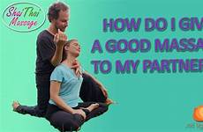 massage give partner good do