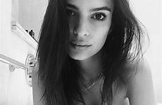 emily ratajkowski blurred lines bathtub nude naked emrata sultry snap shares instagram her mirror