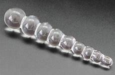 anal beads glass toys butt crystal men dildo toy
