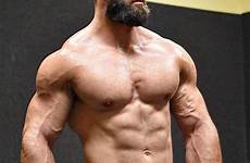 muscular musculosos homens bearded pulos muscles barbudo guapos hunks galindo zaiger