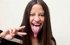 long tongues people very tongue her licking woman longest look rightthisminute others tongued amazing